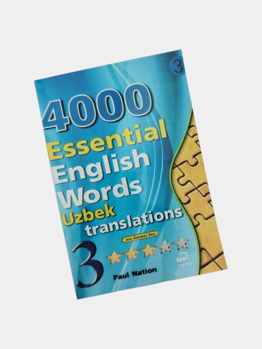 4000 Essential English Words kitoblar to'plami, Sifatli nashr, 6 ta qism