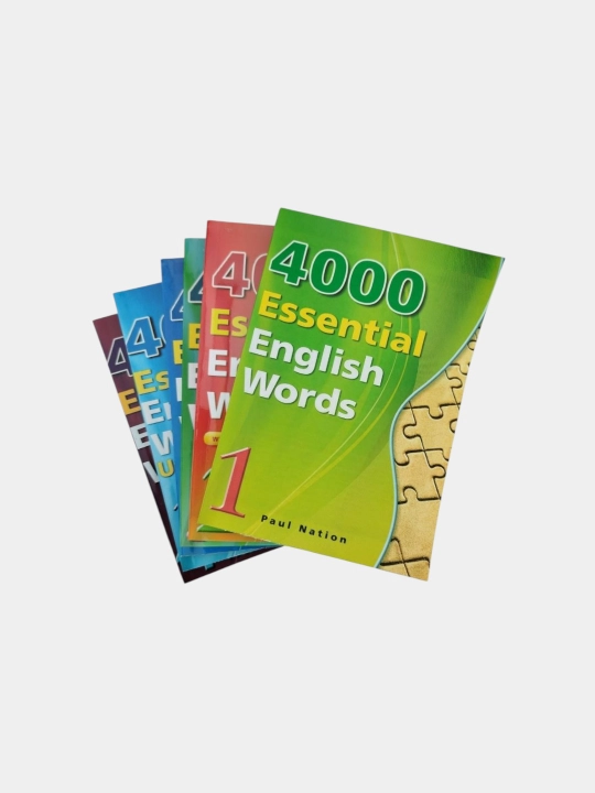 4000 Essential English Words kitoblar to'plami, Sifatli nashr, 6 ta qism