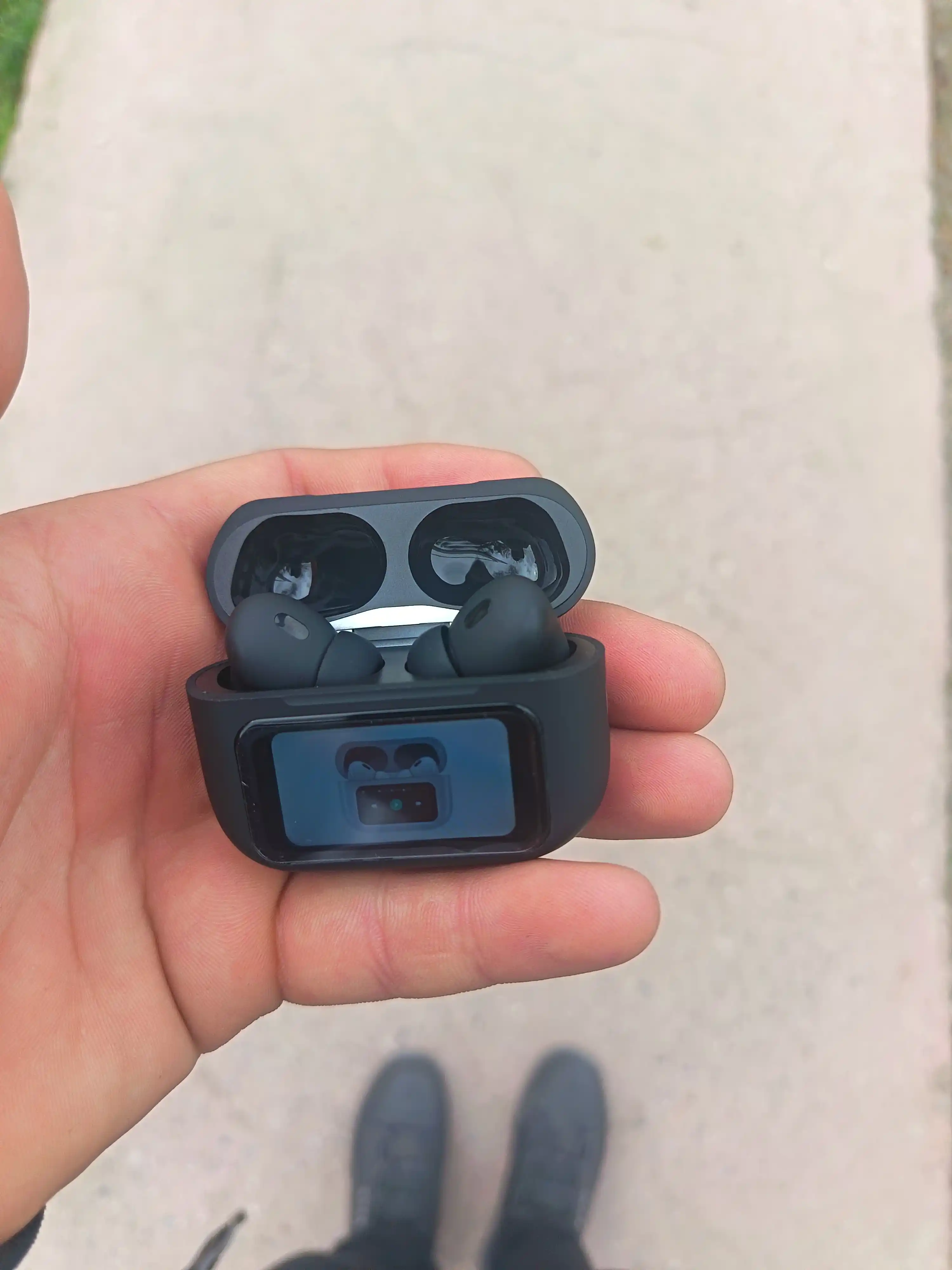 Smart Bluetooth quloqchin, ekranga ega, sensorli boshqaruv, xabarlar bilan, 22+ funksiya