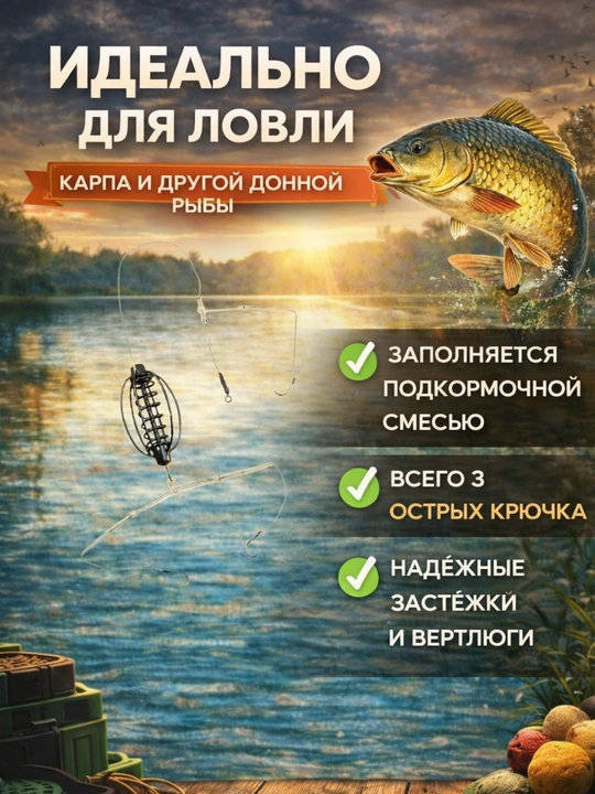 Оснастка донная ПРО-карась