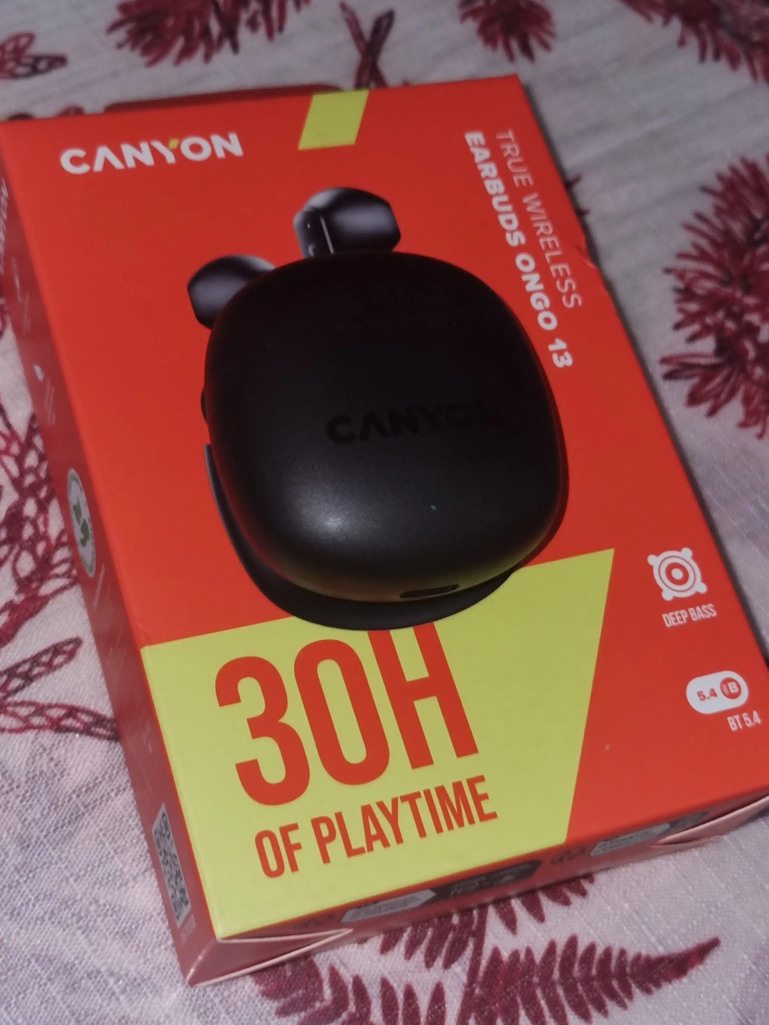 Наушники беспроводные CANYON OnGo 13