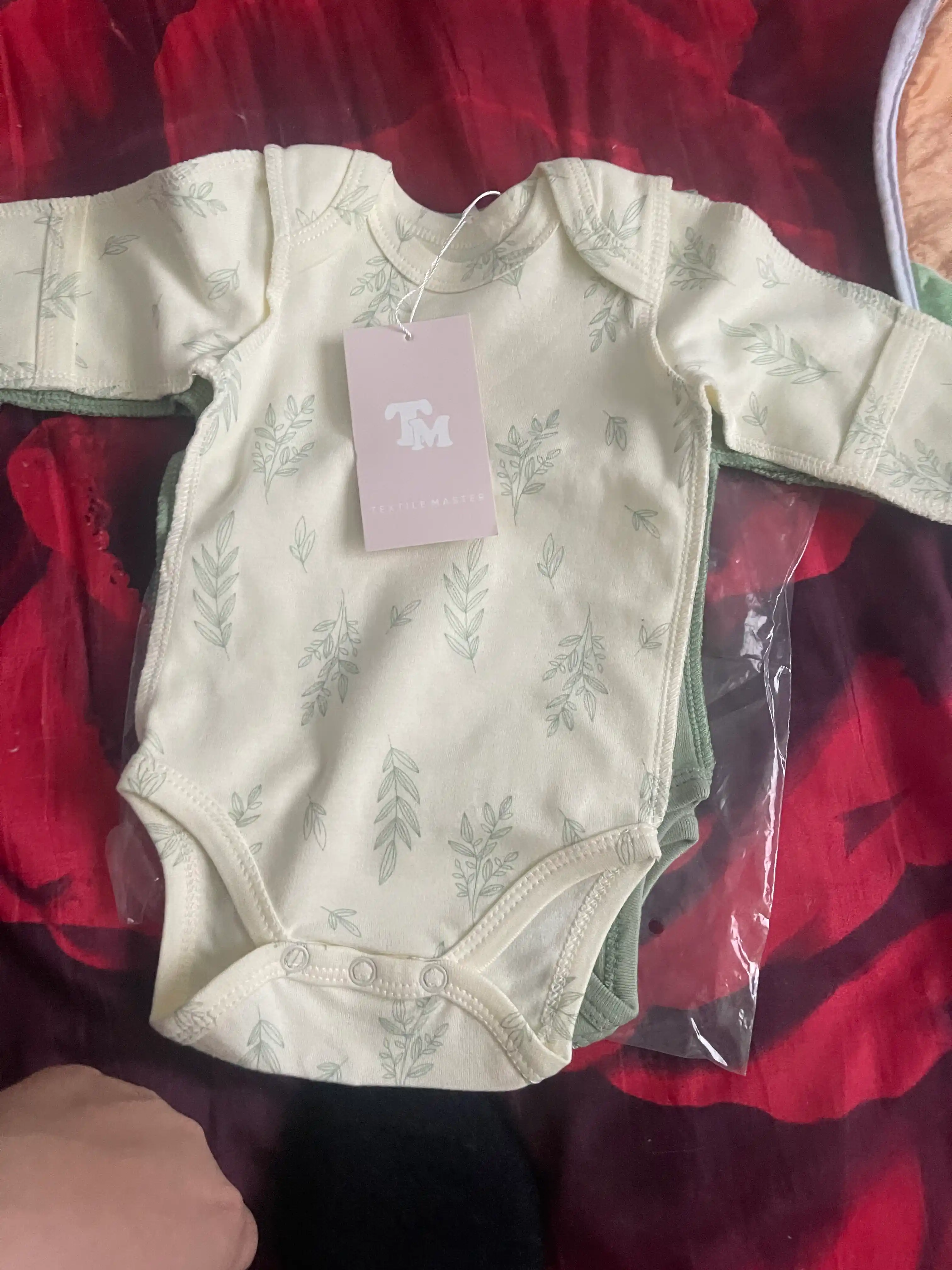 Боди, комплект боди для новорожденных, с длинным рукавом, 3 шт, от 0 - до 18 месяцев