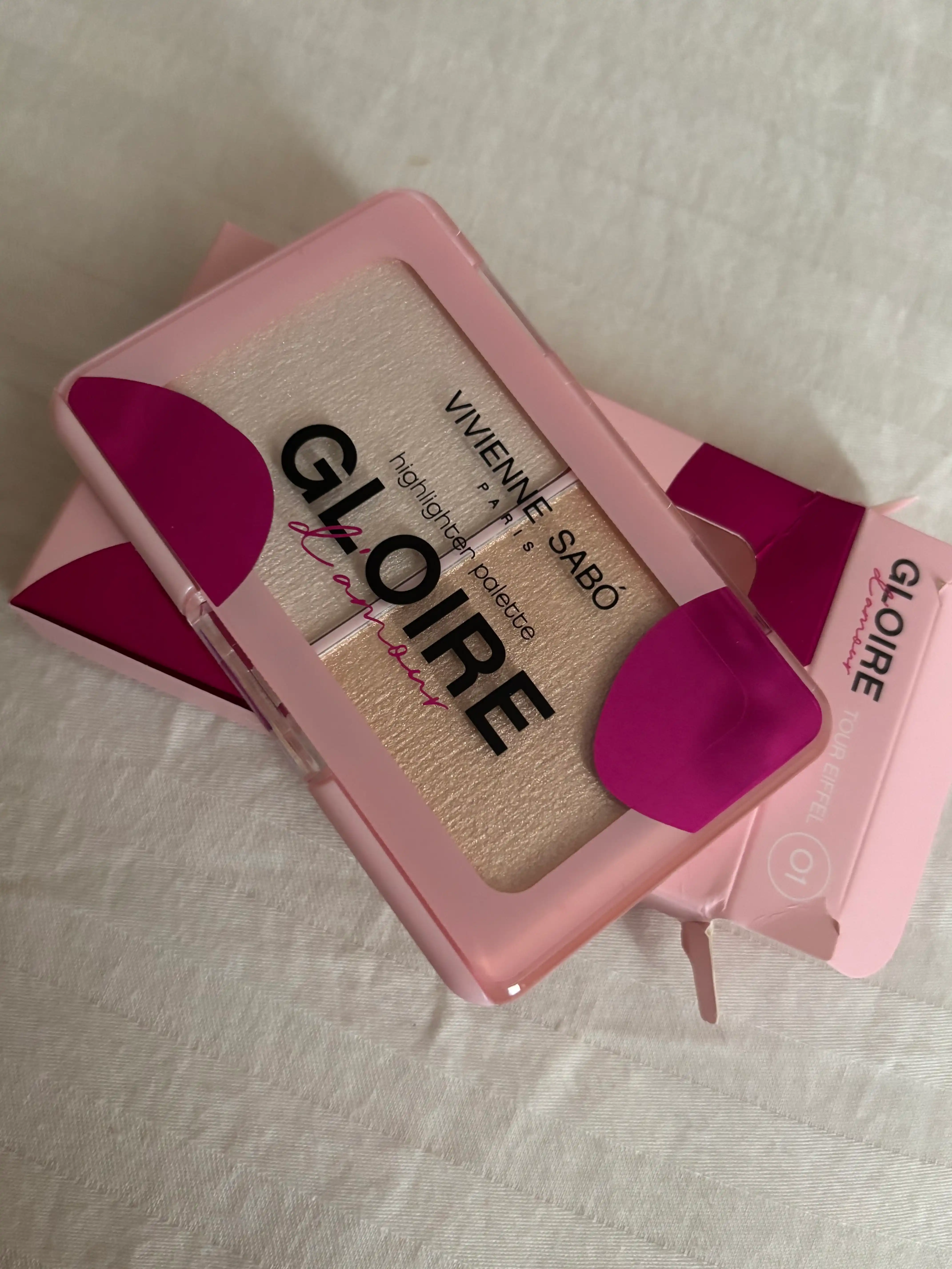Хайлайтер для лица Vivienne Sabo Gloire D'amour highlighter duo