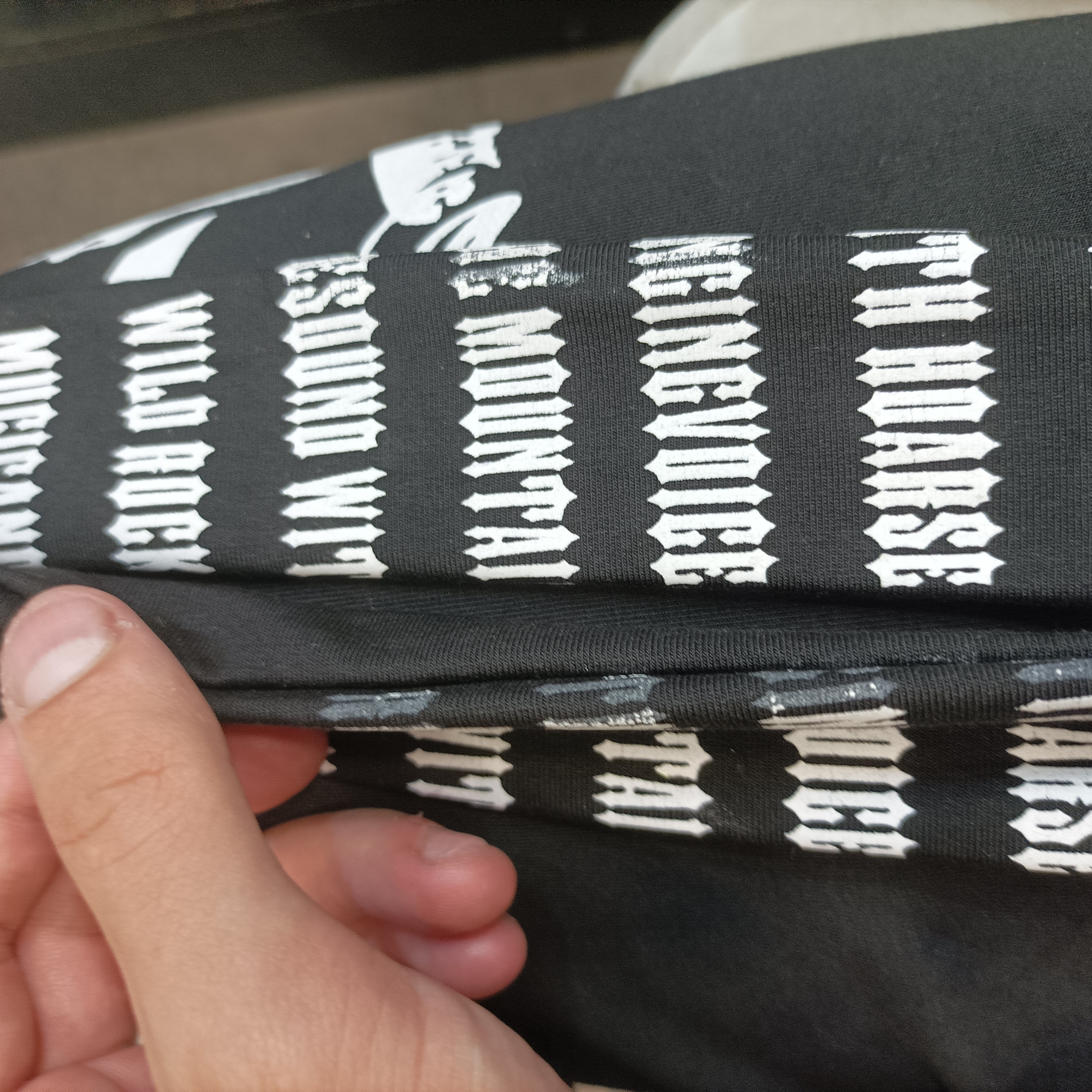Ayollar yozgi sport shimi, keng oversize shim, yozgi triko