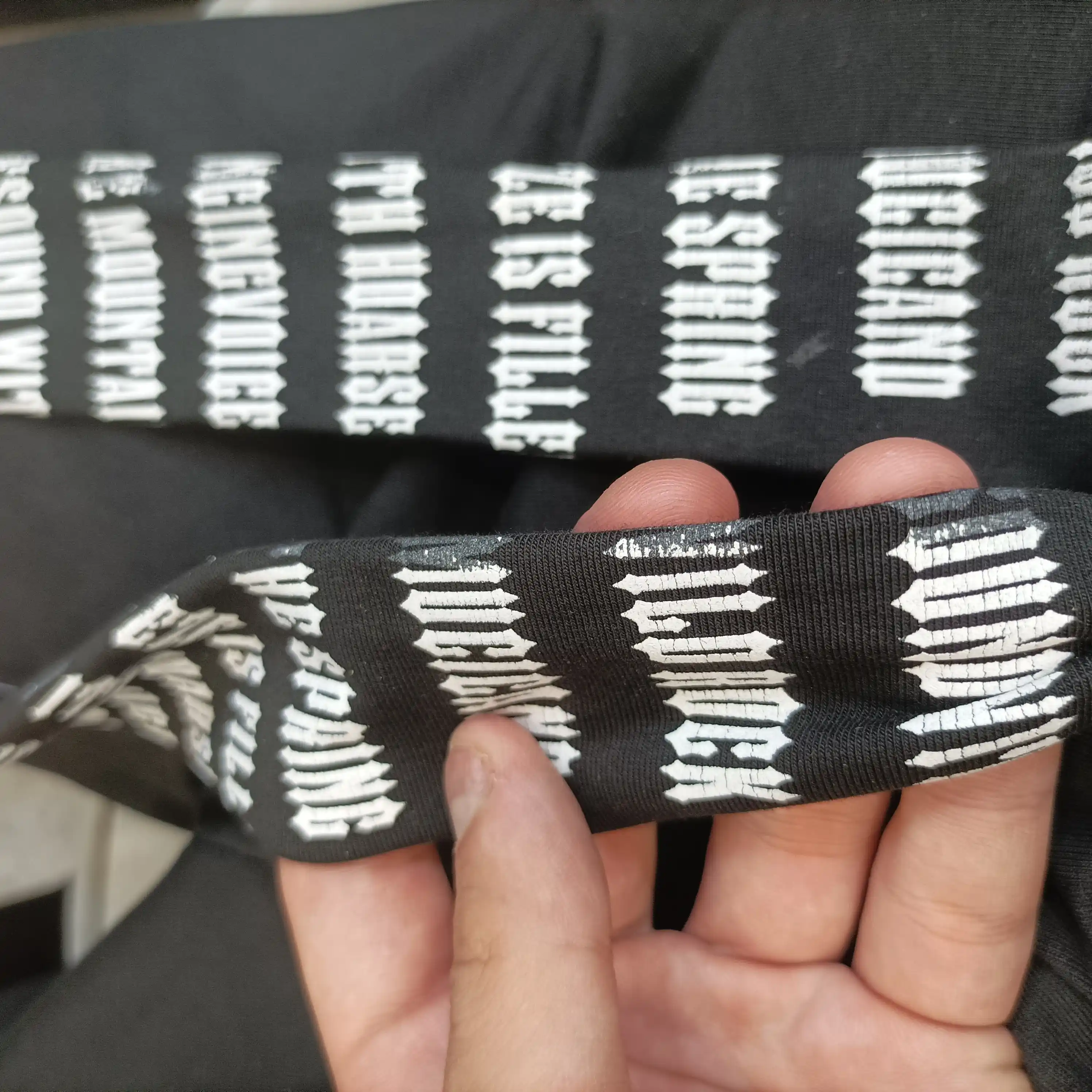 Ayollar yozgi sport shimi, keng oversize shim, yozgi triko
