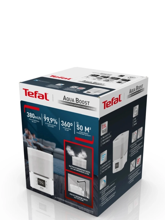 Увлажнитель воздуха Tefal Aqua Boost HD4020F0