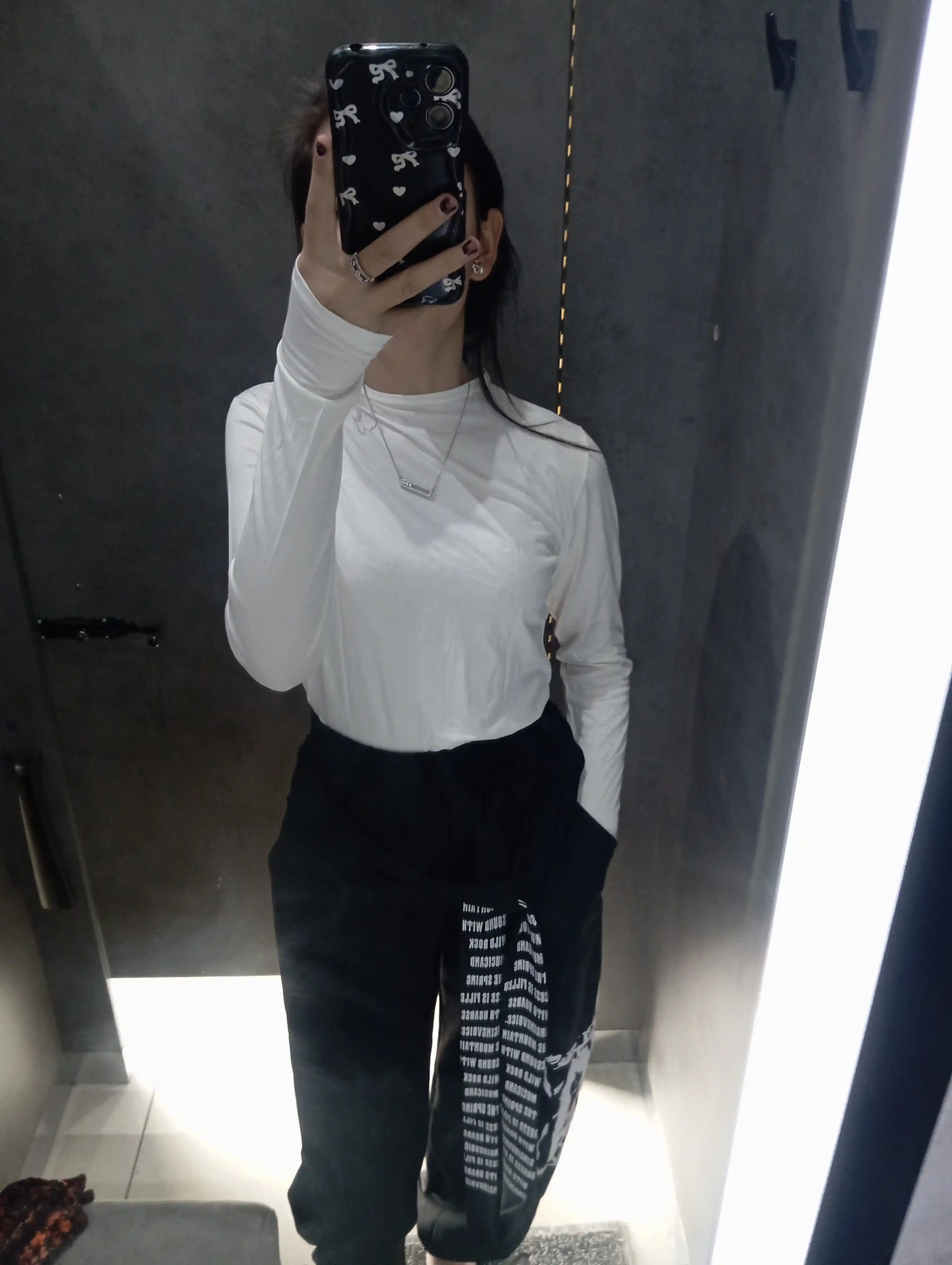 Ayollar yozgi sport shimi, keng oversize shim, yozgi triko