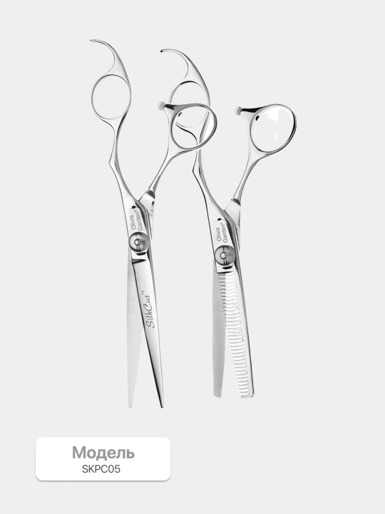 Olivia Garden SilkCut professional soch kesish va filirovka qaychilari