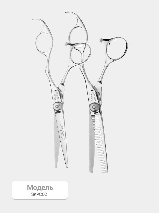 Olivia Garden SilkCut professional soch kesish va filirovka qaychilari