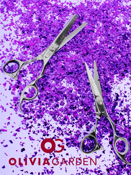 Olivia Garden SilkCut professional soch kesish va filirovka qaychilari