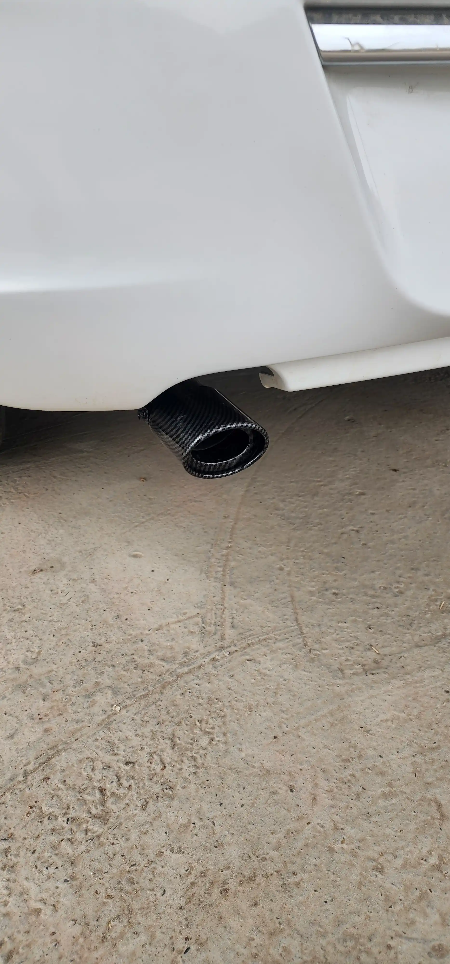 Насадка на глушитель из нержавеющей стали, с карбоновой накладкой для Chevrolet Cobalt