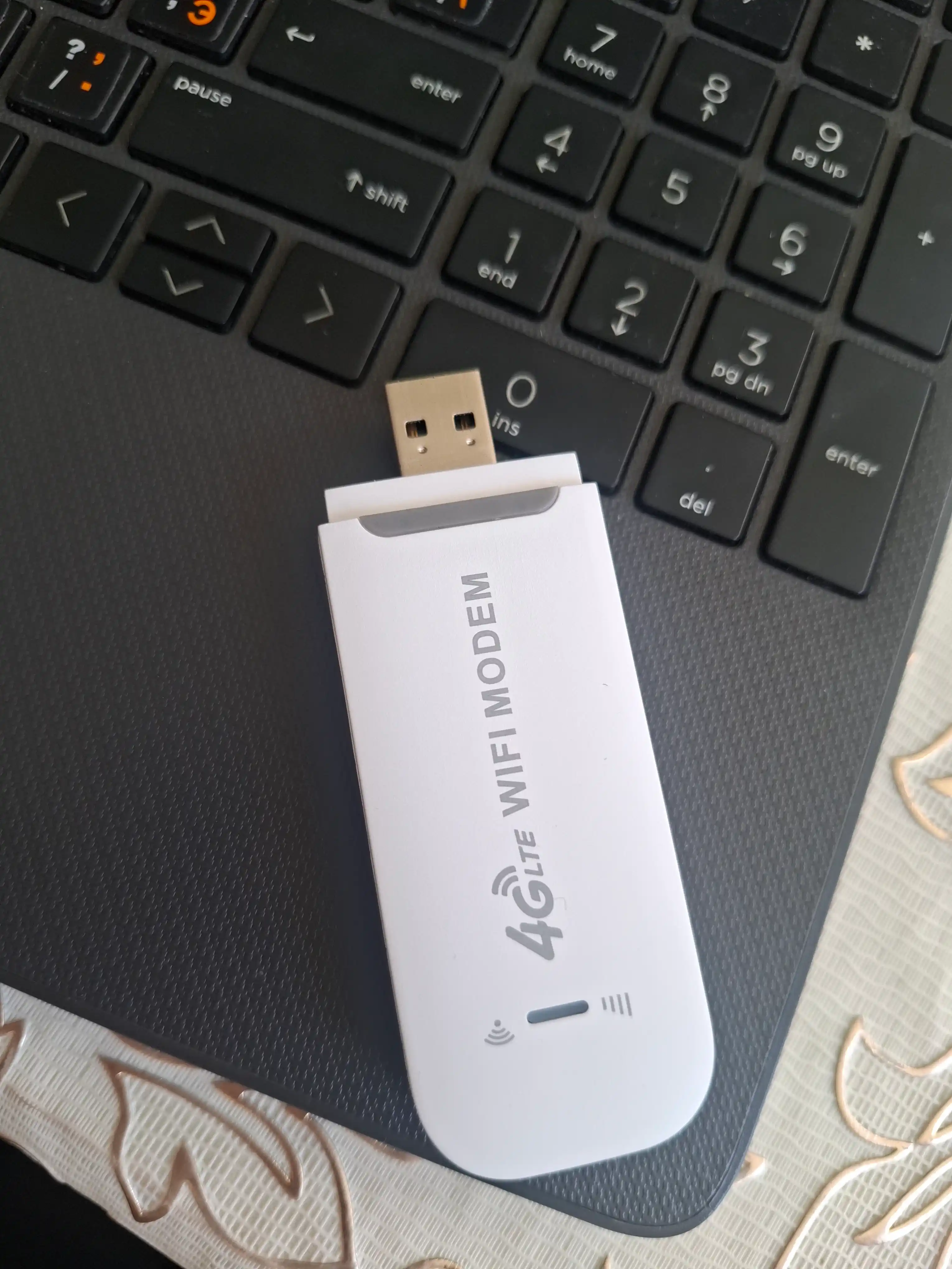 USB Modem 4G LTE adapter Wi-Fi Sim-kartali, ulanish nuqtasi, Hotspot