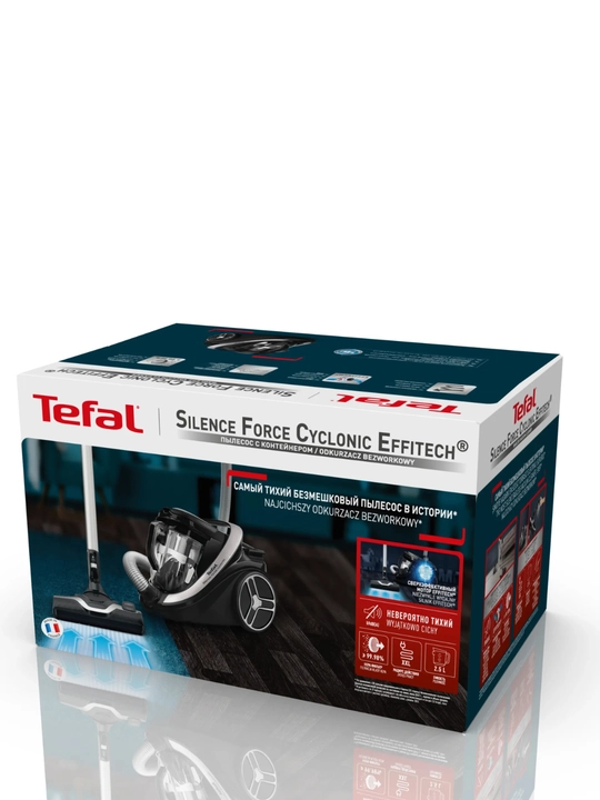 Пылесос Tefal Silence Force Cyclonic Effitech TW7976EA