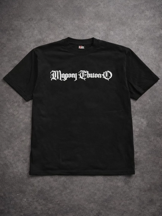 Футболка унисекс, оверсайз, 100% хлопок, с принтом «Magony Ethvon» / стиль Gothic