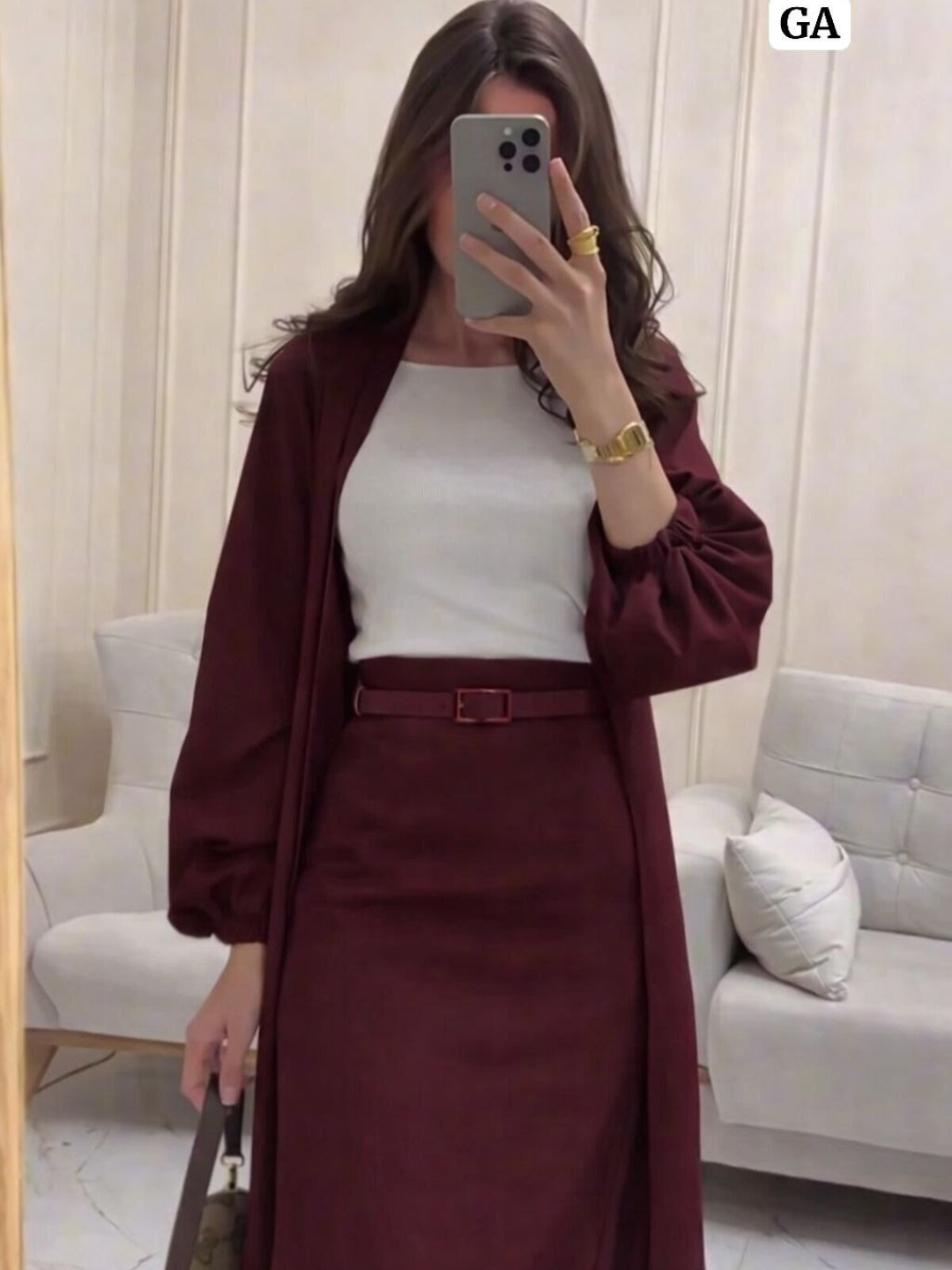 Nafis va qulay ayollar ikkilik kostyumi - Zamonaviy kundalik ko‘rinish fresize 44-50