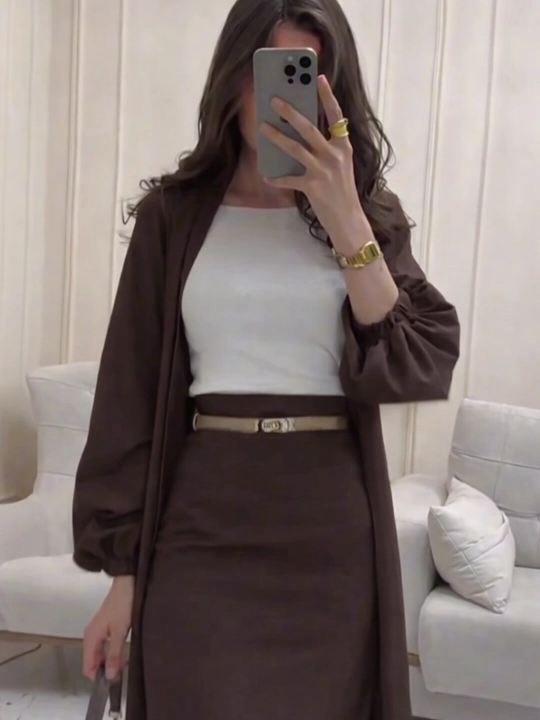 Nafis va qulay ayollar ikkilik kostyumi - Zamonaviy kundalik ko‘rinish fresize 44-50