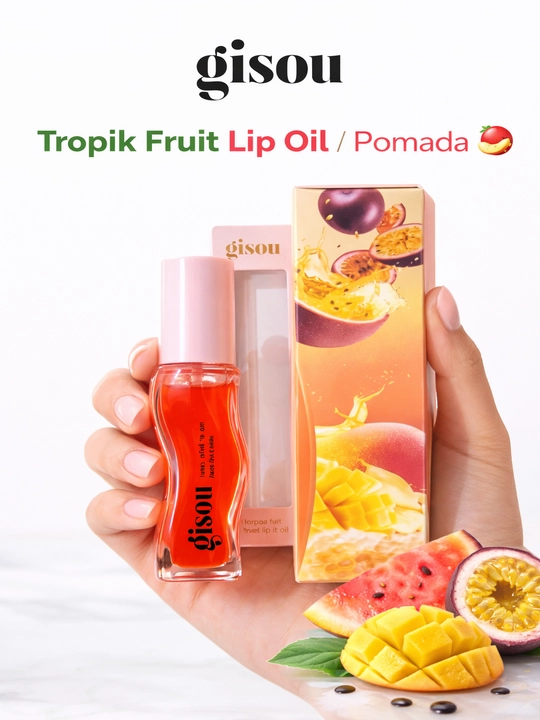 Gisou Honey – Lab uchun blesk, lab uchun namlantiruvchi yog', 8 ml