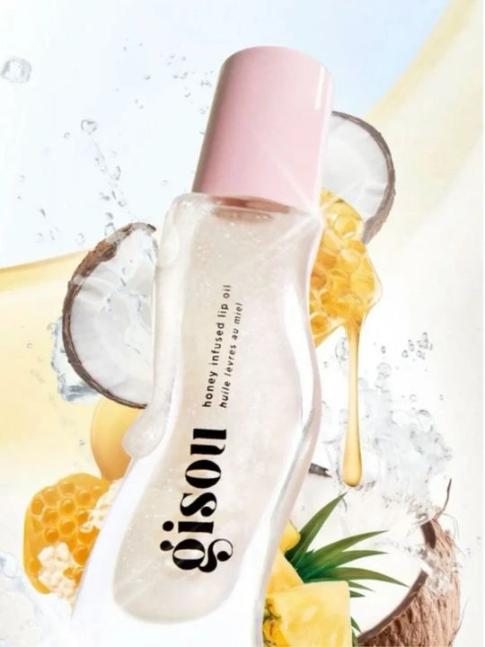 Gisou Honey – Lab uchun blesk, lab uchun namlantiruvchi yog', 8 ml - 