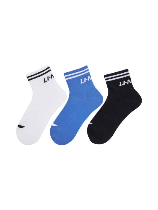 Li-Ning YWTW003 bolalar sport paypoqlari antibakterial himoya va zonali kompressiya bilan
