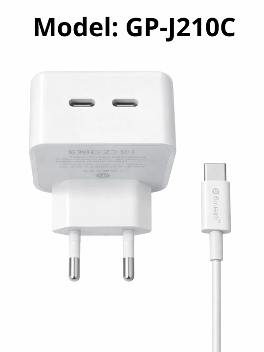 Gpengkj 40W Type-C tez zaryadlovchi, 2 port, universal adapter