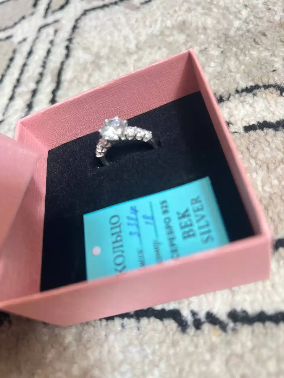 Серебряное кольцо 925 пробы, кольцо для девочек и женщин BEK SILVER