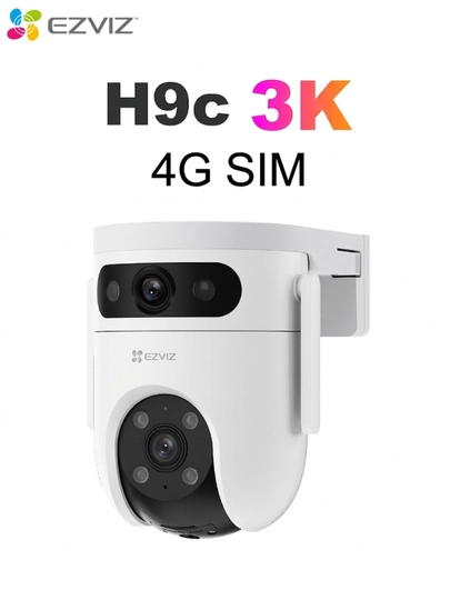 Камера видеонаблюдения EZVIZ H9c Dual 4G и WIFI