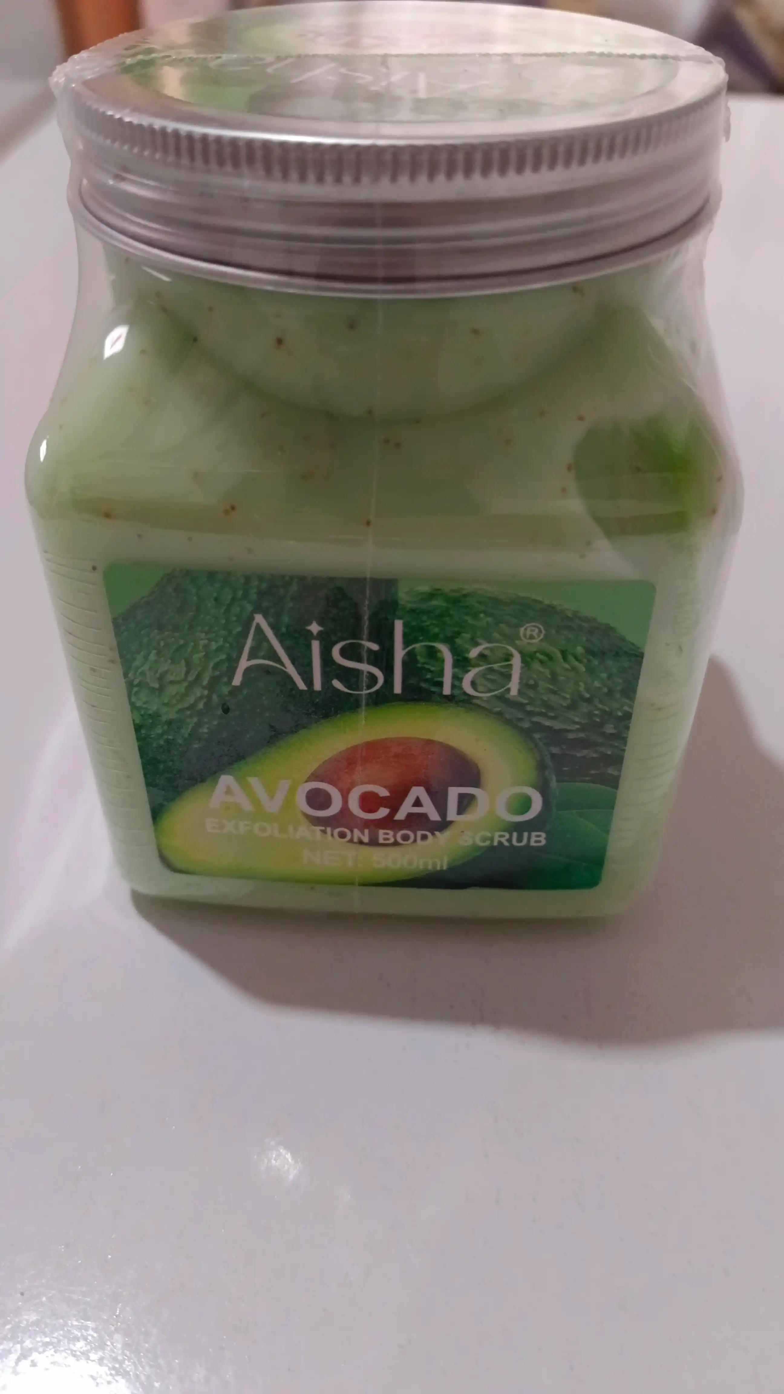 Скраб для тела и лица Aisha 350 и 500 гр