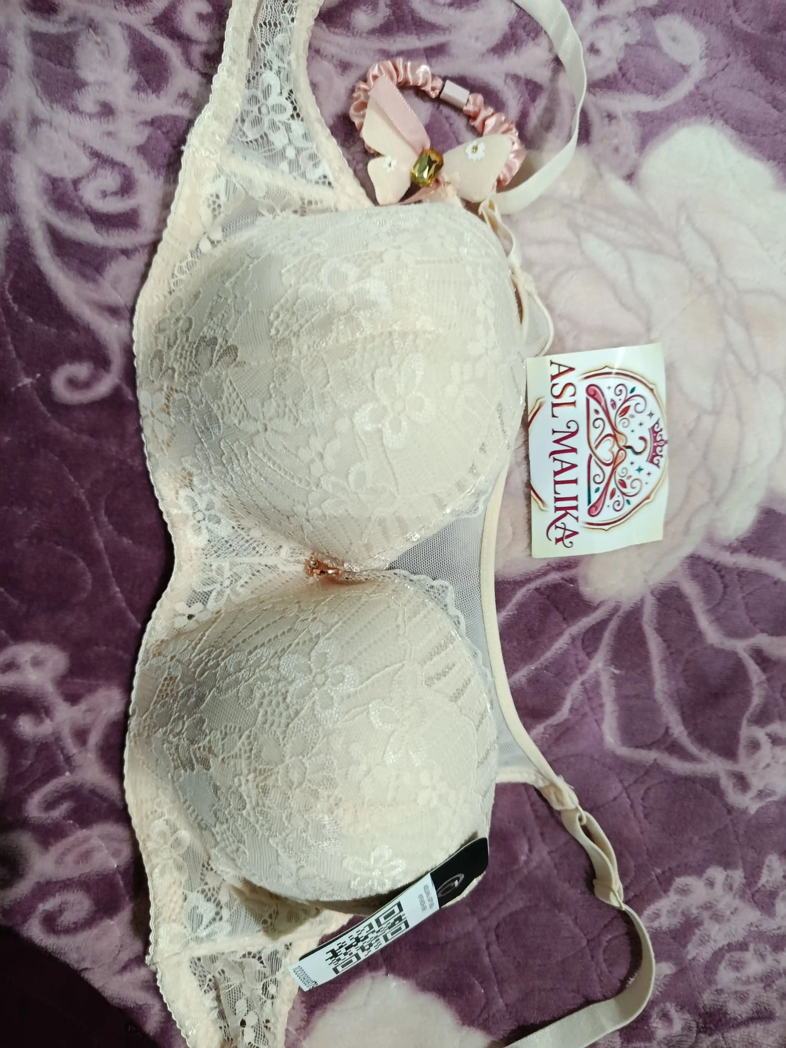 Ayollar siynabandi, yupqa kosali, to‘rli, kosasi o‘lchami C 80-85-90