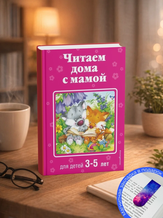 А. Жилинская. Читаем дома с мамой: для детей 3–5 лет - 