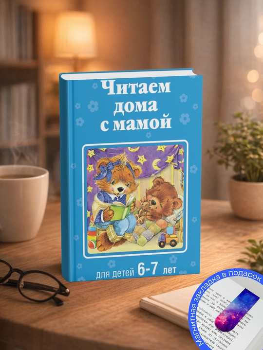 А. Жилинская. Читаем дома с мамой: для детей 6–7 лет - 