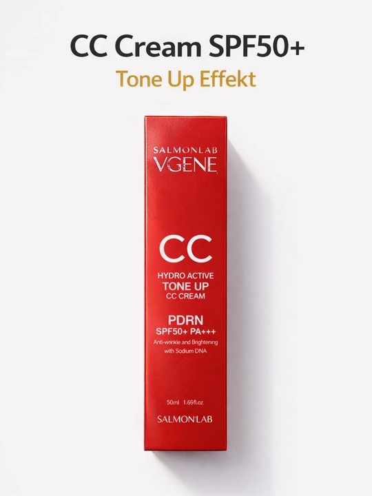 CC krem SPF50 tone up krem yuz uchun oqartiruvchi krem pdrn salmon lab - 