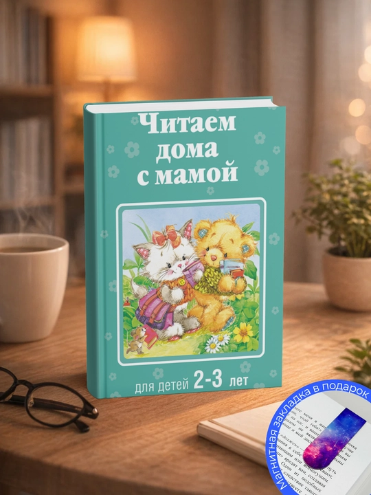 Читаем дома с мамой: для детей 2–3 лет - 