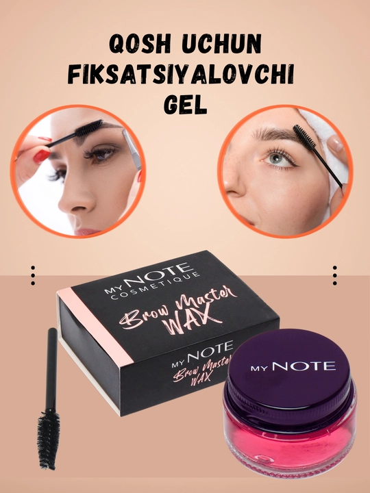 Фиксирующий гель для бровей My Note Eyebrow Master, длительная фиксация,натуральный эффект