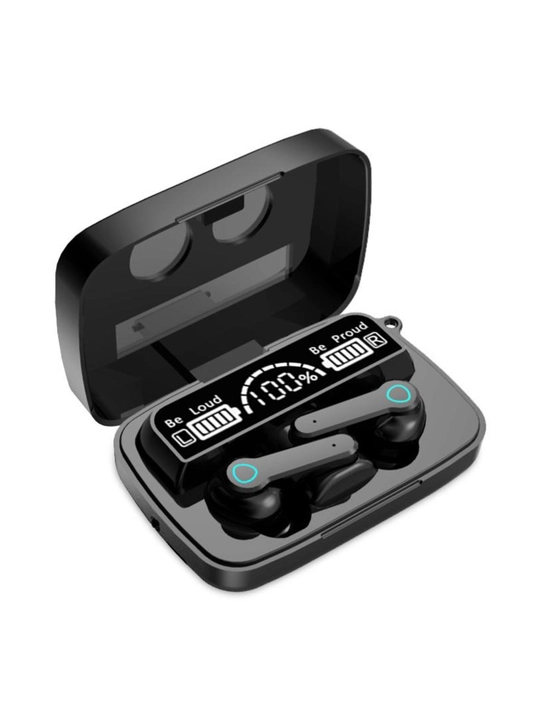 M19 simsiz quloqchin LED displeyli, powerbank funksiyali, Bluetooth stereo
