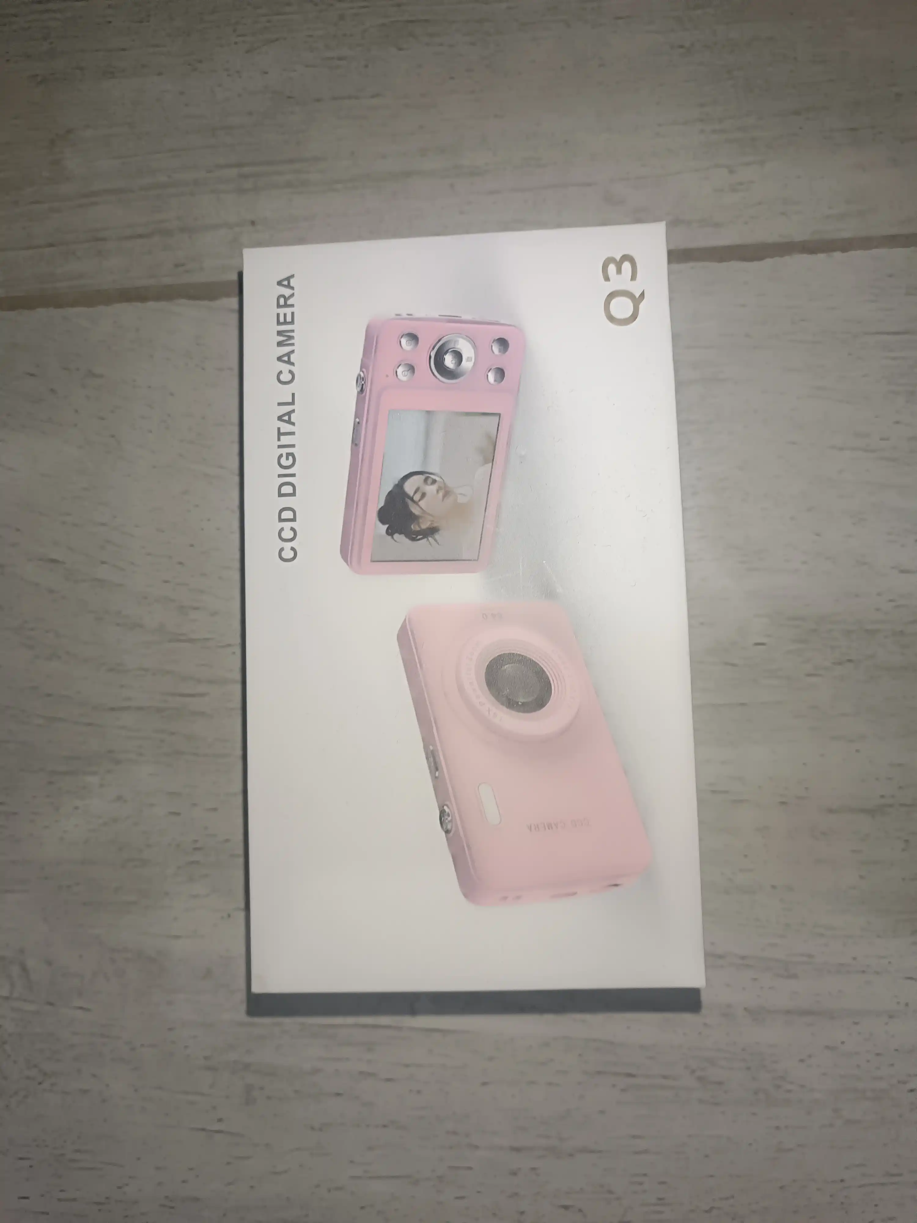 Raqamli fotoapparat 64 MP, Full HD 1080P, 16x zum, 32 GB xotira kartasi retro