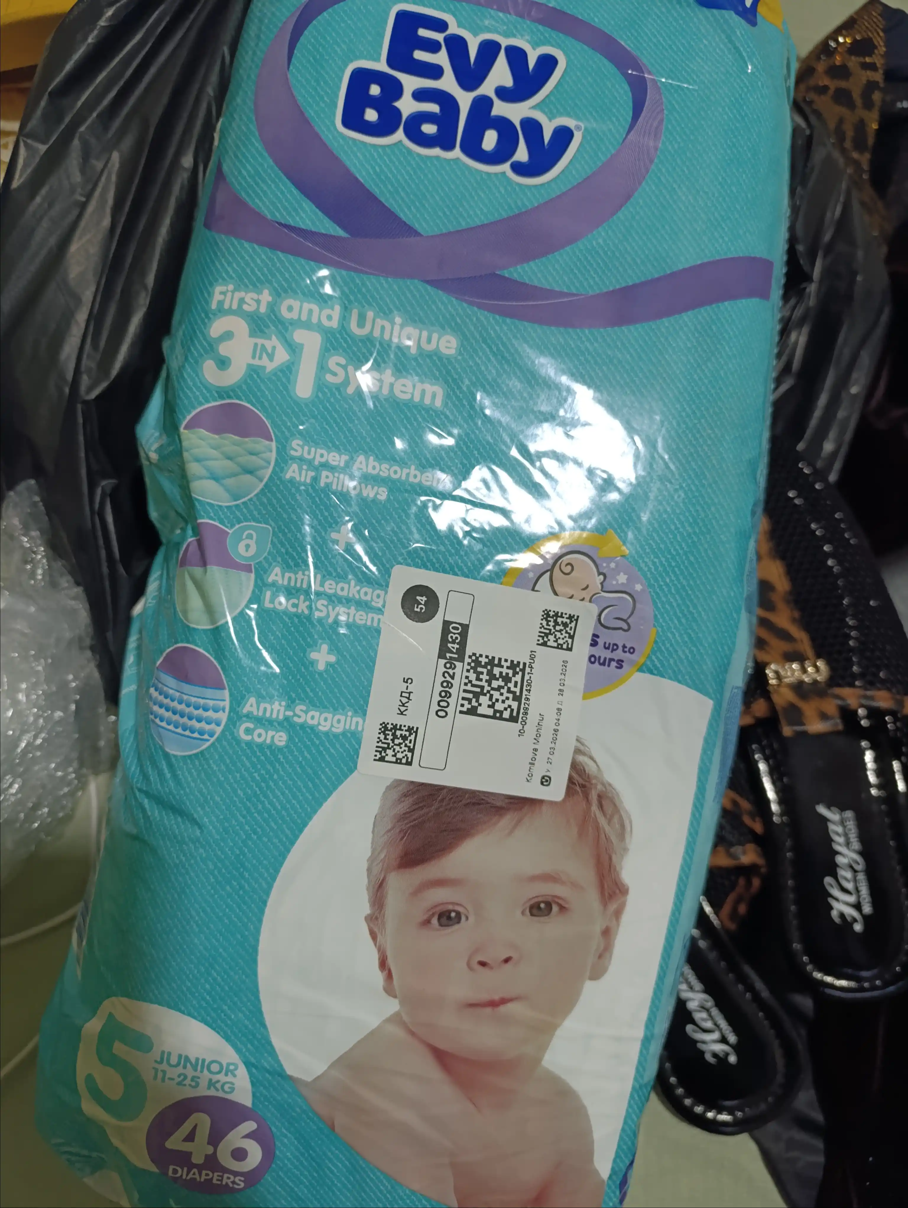 Nam salfetkalar Esty, 120 dona