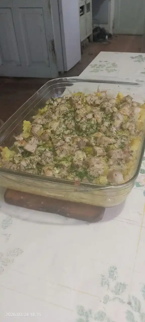 Стеклянная глубокая форма для запекания в духовке PYREX, 4.9 л, 40 * 27 см
