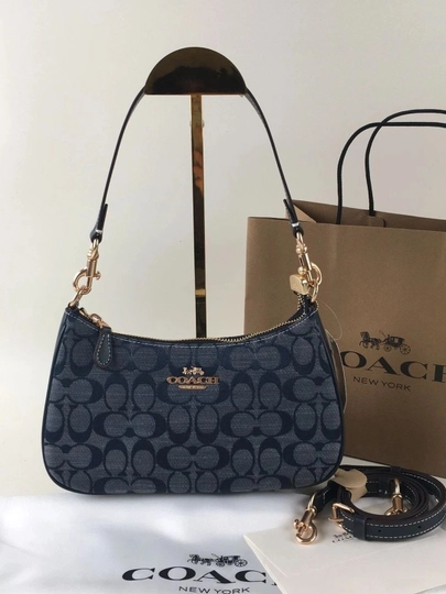 Coach Signature Сумка — в полной подарочной комплектации — ATLANUZ-СУМКАКОАЧ-ТЕМНСИН