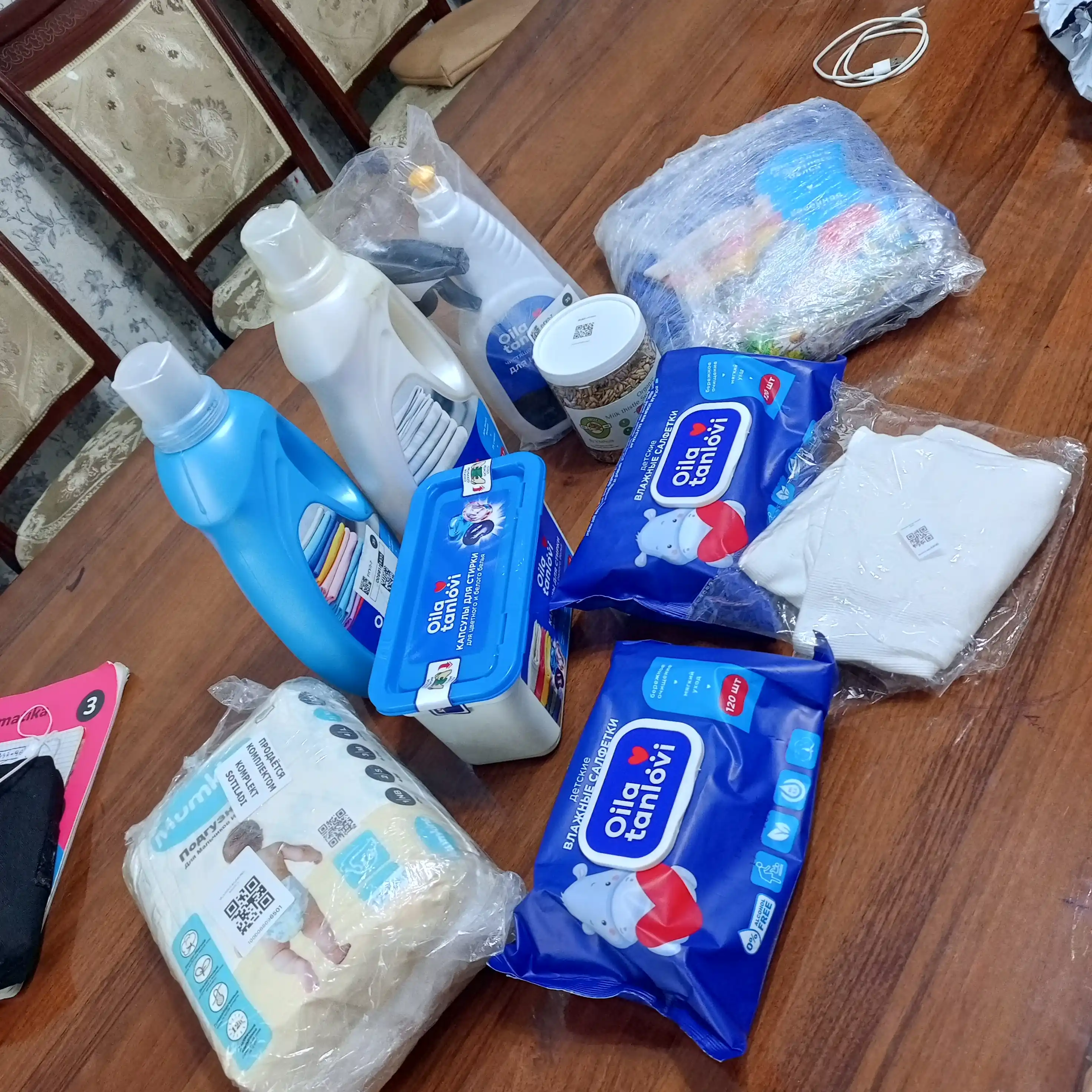 Капсулы для стирки Oila Tanlovi, 24 шт