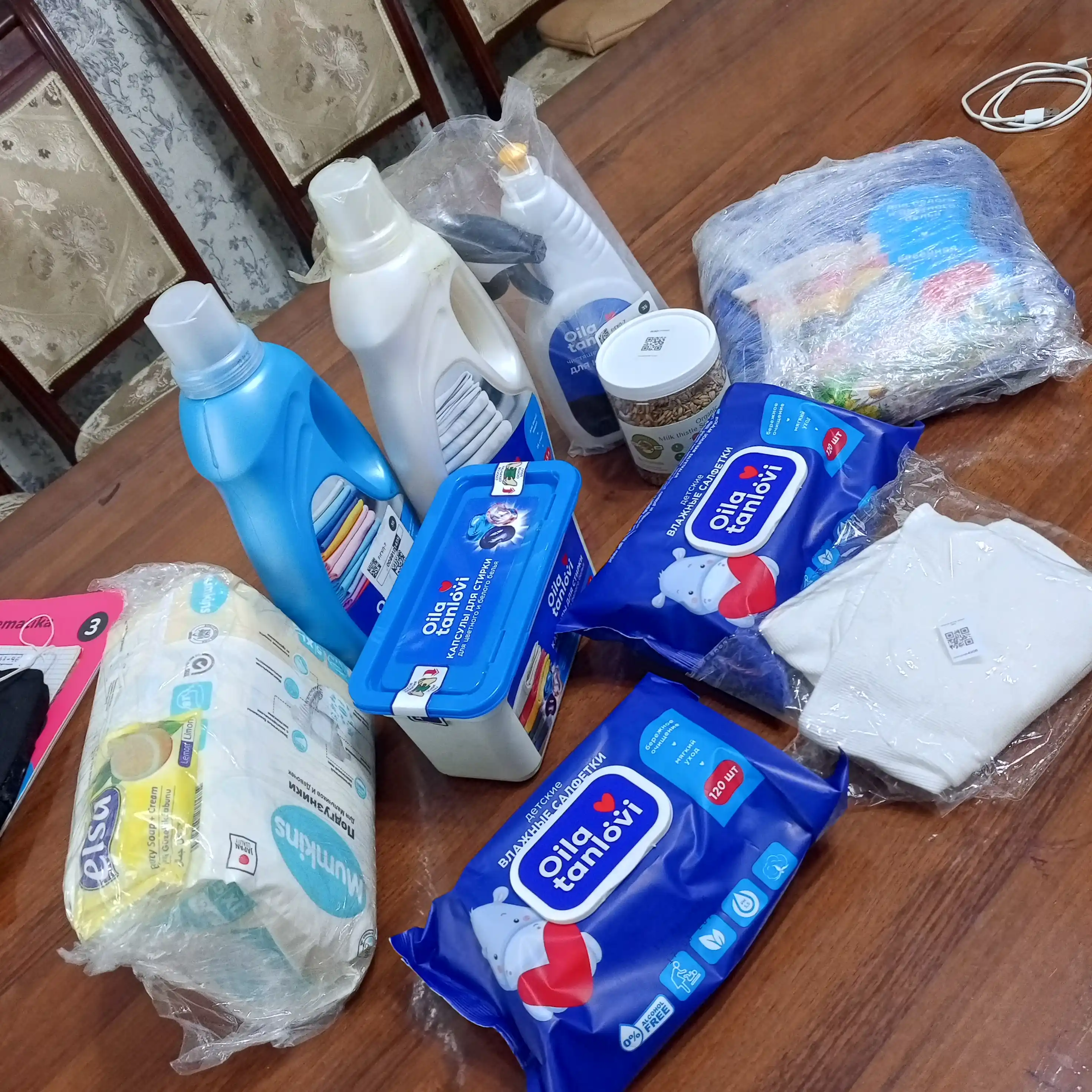 Капсулы для стирки Oila Tanlovi, 24 шт