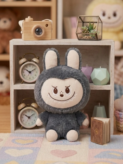 Игрушки,мягкие игрушки, Labubu — JAN99-LABUBU-ХРОМ