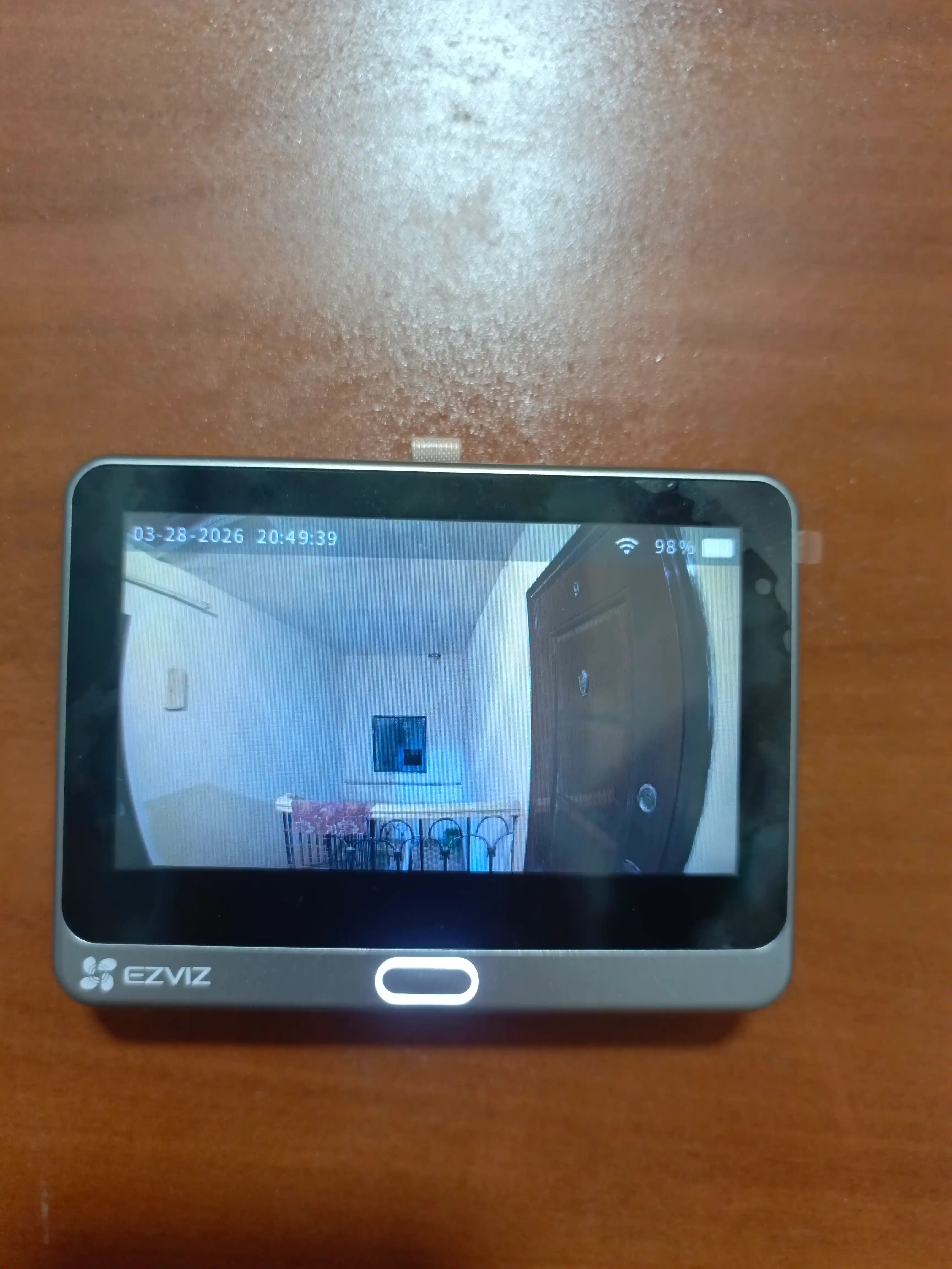 DP2C Wi-Fi 2mp дверной видео глазок без проводов, обнаружение движения, угол обзора 155°