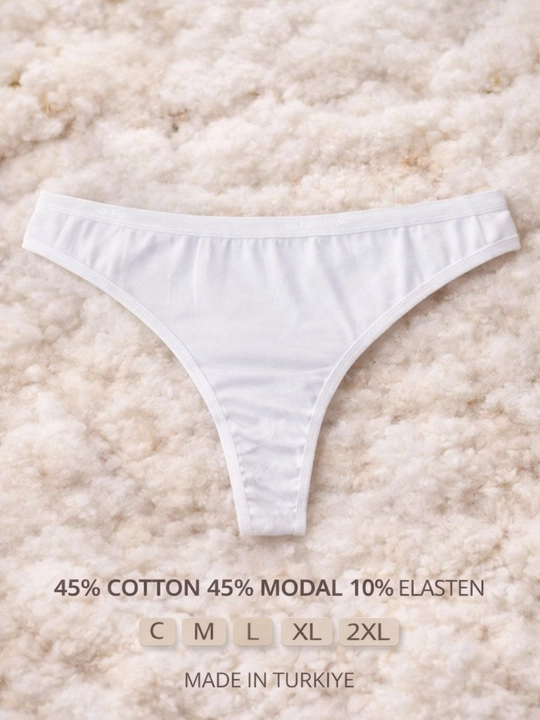 Ayollar uchun qulay tanga ichki kiyim – Cotton Modal