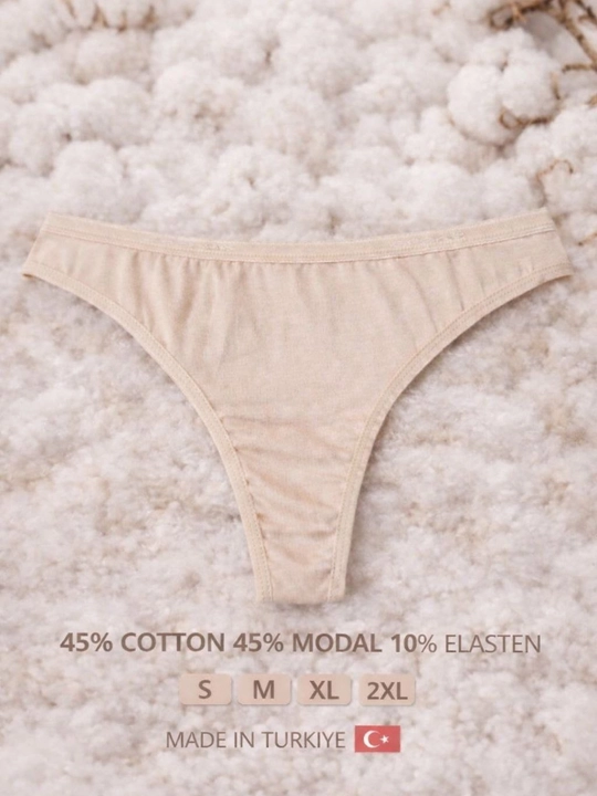 Женские трусы танга ÖZTAŞ Cotton Modal — Турция - 