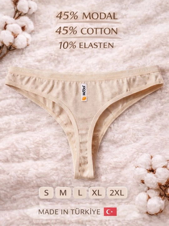 Ayollar uchun qulay tanga ichki kiyim – Cotton Modal