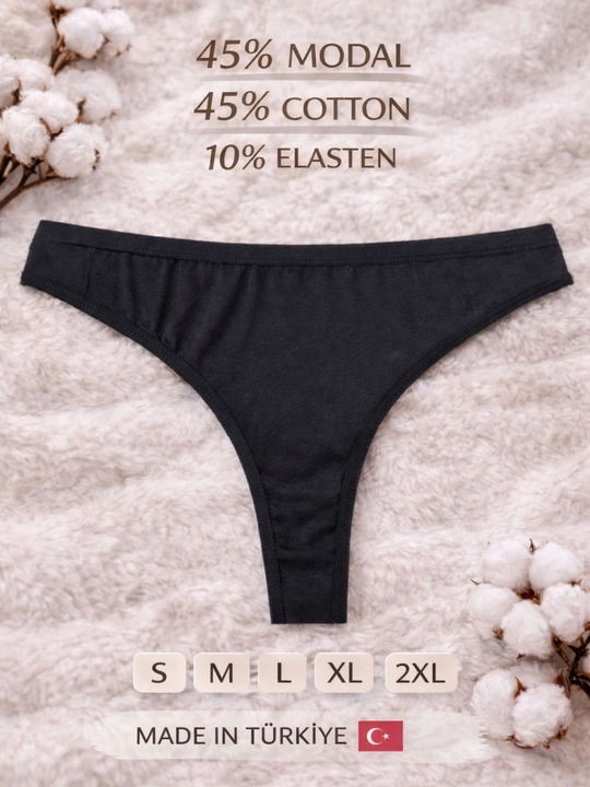 Женские трусы танга ÖZTAŞ Cotton Modal — Турция - 