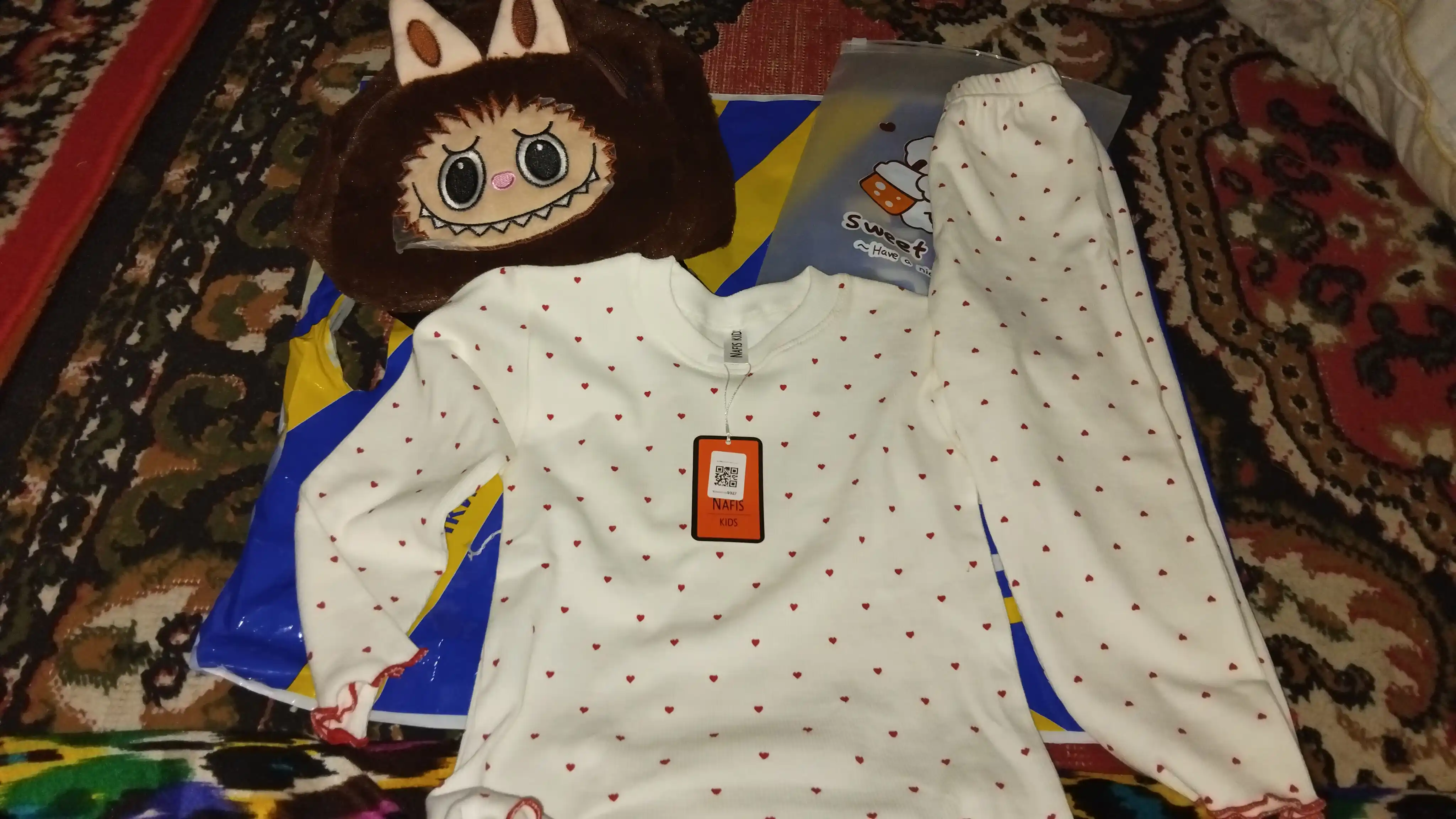 Мягкий рюкзак Лабубу, для детей 2-6 лет