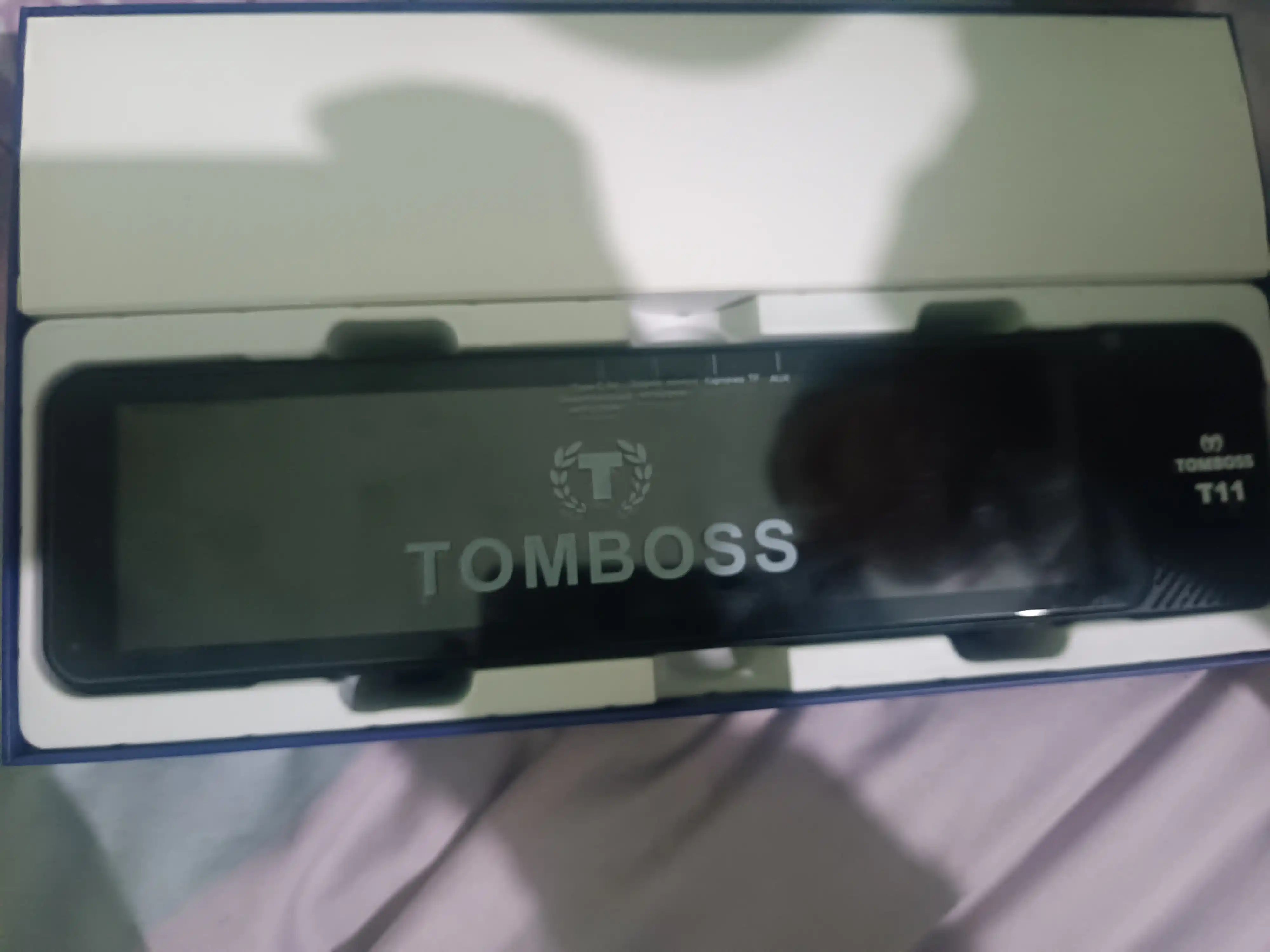 Видеорегистратор 3 камеры TOMBOSS T11, Wi-Fi наблюдение, Антирадар, Carplay