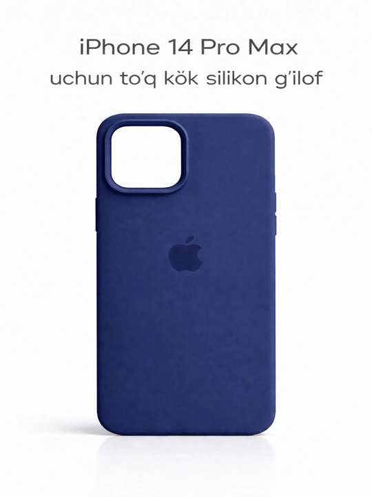 IPhone 17 / 16 / 15 / 14 / 13 / 12 Pro Maxlar uchun silikon g‘iloflar