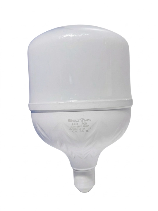 Beltoms LED lampa 50W/60W/80W E27, oq yorug'lik, 35 000 soat
